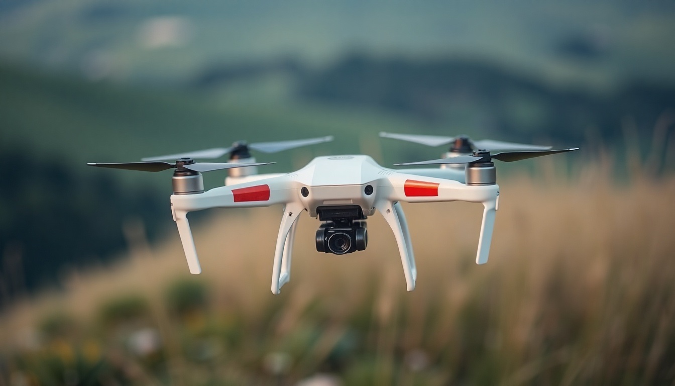 Ilustrativní obrázek dronu